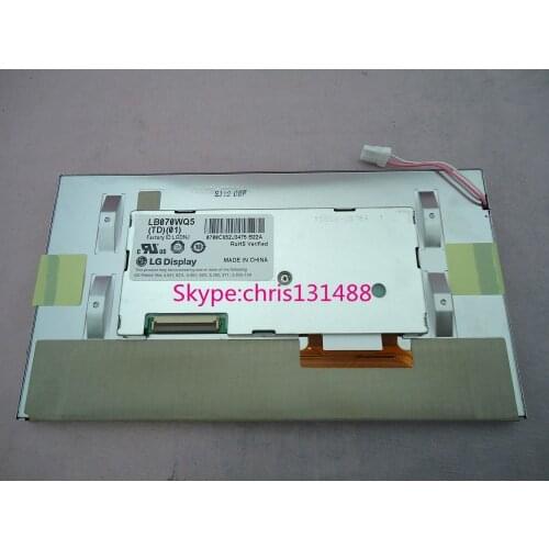 Free shipping 10000%New 7'' LCD display LB070WQ5 LB070WQ5-TD01 LB070WQ5(TD)(01) for Opel Vauxhall Regal CAR navigation screen
