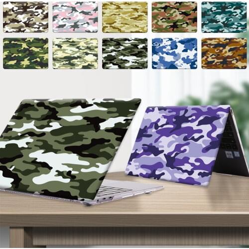 For Huawei MateBook X Pro 13.9 2019/MateBook D14 (2020)/MateBook D15 (2020)/MateBook X 2020 New Camouflage Hard Laptop Case