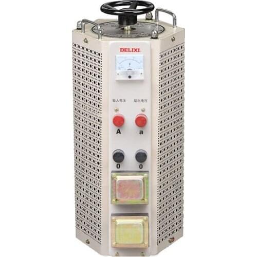 Delixi TDGC 20kVA 20kW 20000w 220V single-phase regulator voltage regulator 0-250V power converter voltage transformer