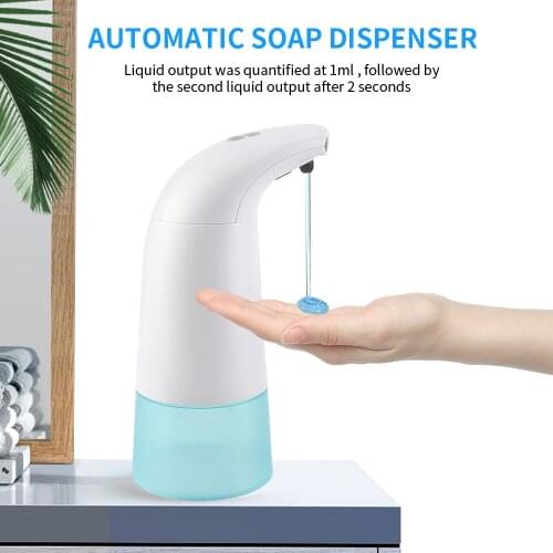 Soap Dispenser Automatic 400ML Electric Soap Dispenser Sensor Infrared Foaming Hand Washer Soap Dispensers For Bathroom 3599