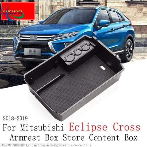 For Mitsubishi Eclipse Cross 2018-2019 Central Armrest Box Storage Box Modified Central Storage box Car Accessories