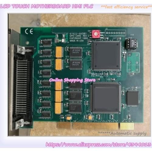 For Original Authentic TAMS GPIO Acquisition Card 61622-66501 Pci Interface