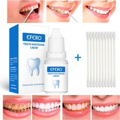 Oral Hygiene Teeth Whitening Essence Serum Plaque Stains Tooth Bleaching Dental Toothwashing Fluid Toothpaste Care