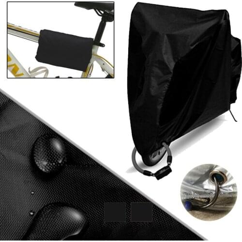 HOT!! Waterproof Mountain Bike Bicycle Rain Cover Heavy Duty Cycle Storage Cover Dustproof Portable Foldable Bike Storage Cover