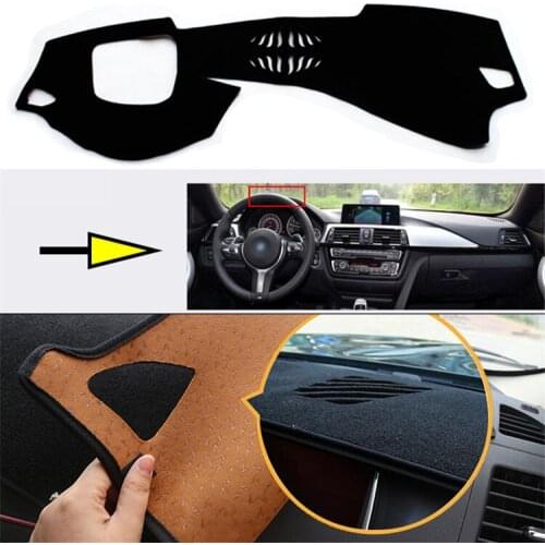 Interior Dashboard Carpet Photophobism Protective Pad Mat For BMW 4 Series