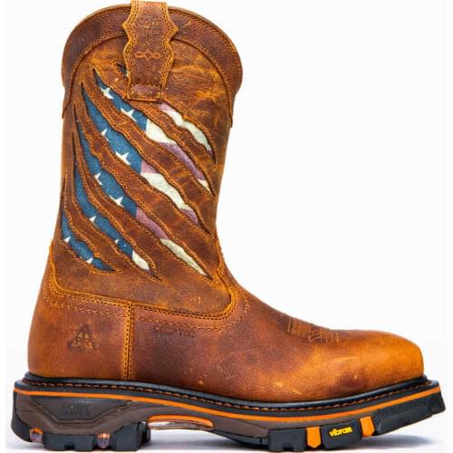 New Classic Denim Boots V-bottom Genuine Goodyear Handicraft Mens Boots Round Head Locomotive Boots Zapato De Hombre ZZ240