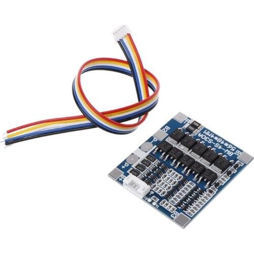 OOTDTY 4S 30A 12.8V w/Balance 3.2V LiFePo4 LiFe 18650 Battery BMS Protection PCB Board