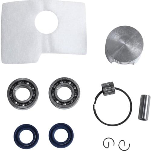 Motor Piston Crankshaft Oil Seal Bearing Air Filter Kit For Stihl Ms180 Ms 180 018 Chainsaw Spare Parts 38Mm