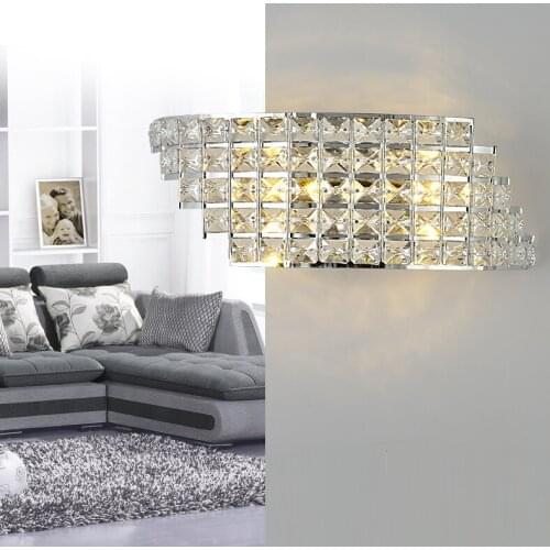 Nordic luxury Light modern wall light bedside indoor crystal lamp LED wall lamp for Aisle lamp bedroom corridor lamp AC85-265V