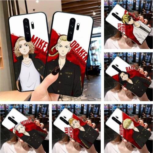 Tokyo Revengers Manjiro Sano Phone Case for Redmi 9A 8A 7 6 6A Note 10 9 8 8T Pro Max Redmi 9 K20 K30 Pro