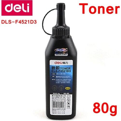Deli Toner powder 80g Applicable printers SamsungSCX-4321/4321NS/4521F/4521HS/4521NS/4521FH