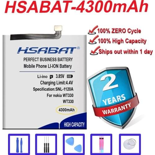 Top Brand 100% New 4300mAh WT330 Battery for Nokia WT330 in stock
