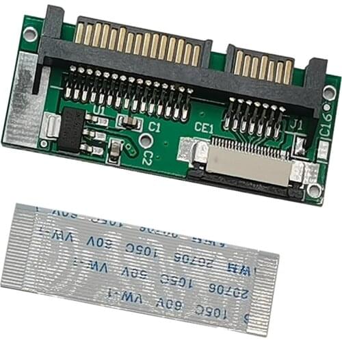 1.8 inch CE SSD to 2.5 inch SATA card 22Pin SATA to 24pin LIF / ZIF HDD adapter