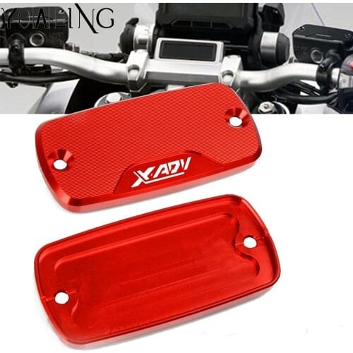 Motorcycle Accessories CNC Front Brake Reservoir Cylinder Master Fluid Tank Cover FOR HONDA X-ADV XADV 300 790 1000 2017-2019