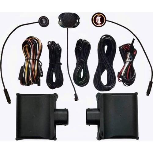 Car Alarm System Lanes Change Assist Accessories Led Lights Warning Universal Car Blind Spot Monitoring Sensor