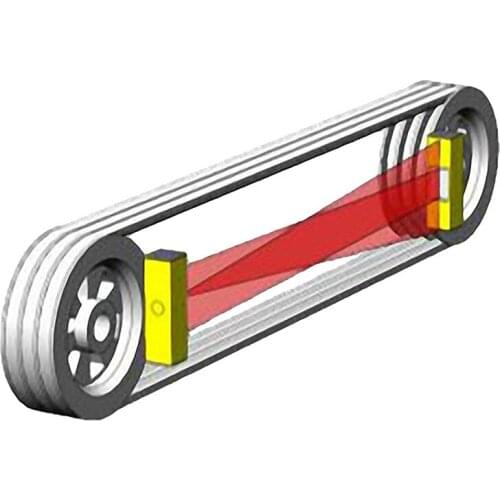 PDL-02 pulley sprocket centering instrument Laser alignment instrument Machine 650nm