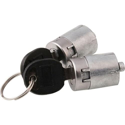Door Lock Cylinder for Chevrolet GMC Set of 2 Door Lock
