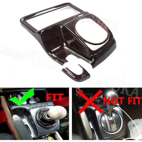 For Honda Civic 8th 2006 2007 2008 2009 2010 2011 1pc ABS Interior Console Center Gear Shift Panel Cover Trim MT Accessories