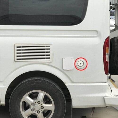 Gravity Fresh Water Fill Hatch Inlet Filter with Keys Lockable for RV Boat Camper Trailer White Caravan Accessories