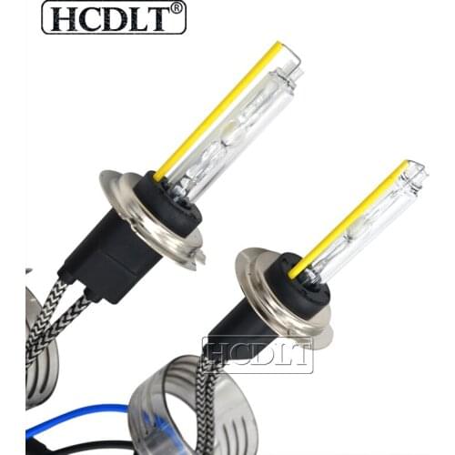 HCDLT 2PCS High Bright 55W Xenon Bulb 9012 D2H 5500K Auto Light 35W Xenon H1 H3 H7 H8 H11 Car Headlight Lamp 12V Car Styling