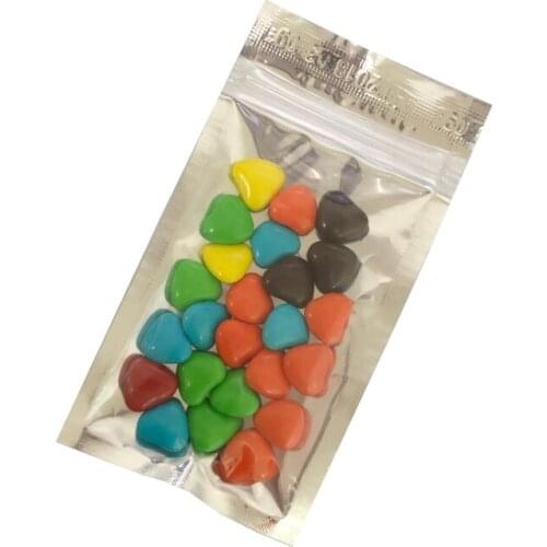 20g Heart Rainbow into the Printing Biscuit Baking Mold Tools