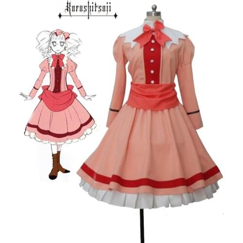 Black Butler 2 Elizabeth Midford Liz Lolita Dress Cosplay Costume