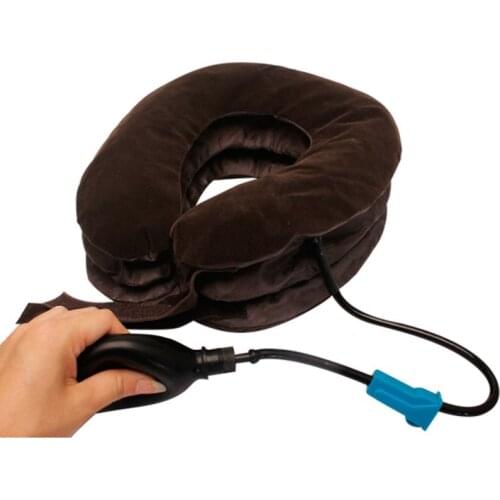 Massage Inflatable Neck Pillow Inflatable U Shaped Travel Pillow Car Head Neck Rest Air Cushion for Travel Neck Pillow