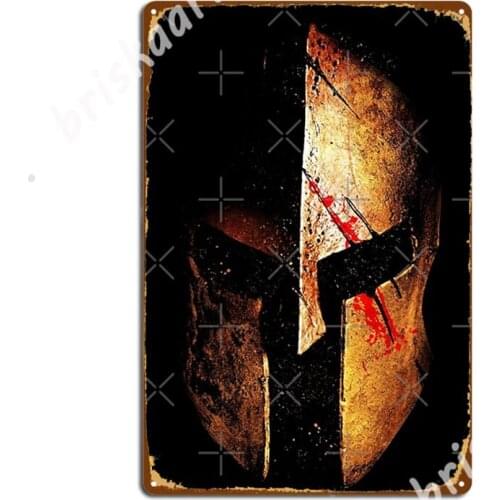 Spartan V.Ii Metal Signs Club Home personalized Living Room Painting Décor Tin sign Posters