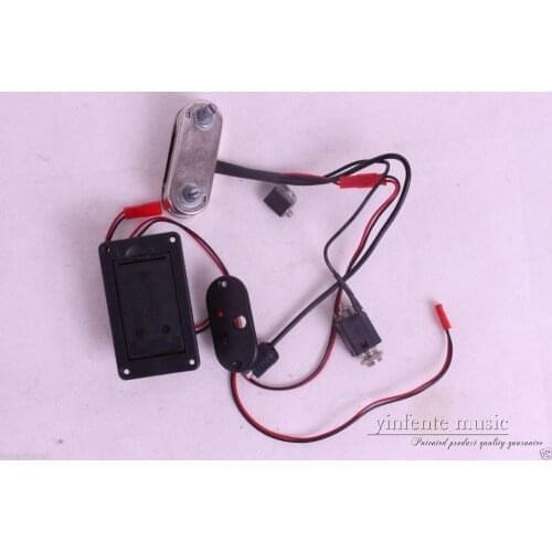 New 1/4'' to 1/8'' Jack cable Preamplifier EQ Equalizer Piezo Pickup #6