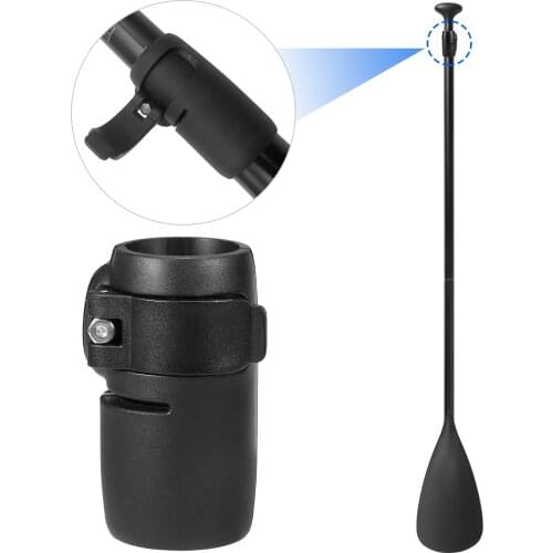 70*40mm Stand Up Paddle Clamp Boats Kayak Adjustable Buckle Quick Release Paddle Shaft Clamp Adjuster Kayak Accessories