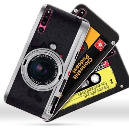 Silicone coque For Huawei Honor Magic 2 case cover retro cartoon Painted hard PC case For Honor Magic2 TNY-AL00 Protection Shell