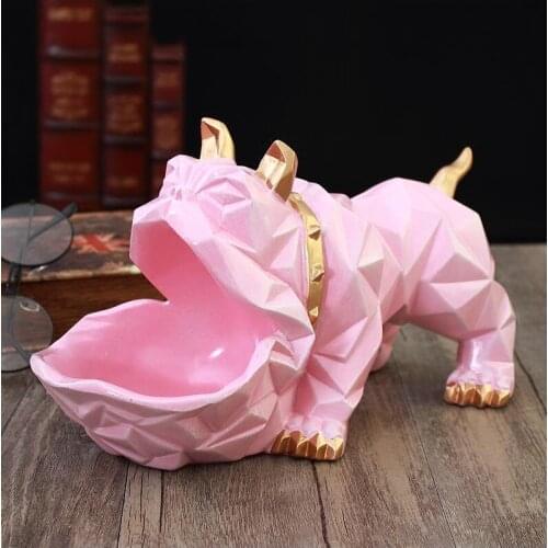 MODERN RESIN HIPPO FROG STORAGE BOX FIGURINES CRAFTS HOME LIVINGROOM TABLE FURNISHING DECORATION OFFICE DESKTOP ACCESSORIES ART