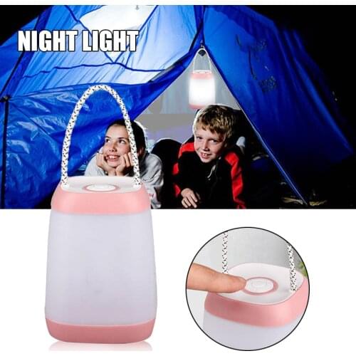 LED Night Light arrival Usb rechargeable portable luxury camping lantern lighting for hiking storms kids outdoor home emergency