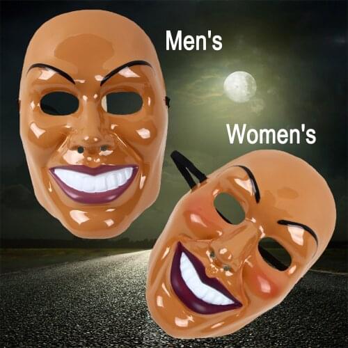 The Purge Horror Mask Halloween Killing Legion Cosplay Props Funny Smile Face Plastic Mask Escape Party Terror Dress Up