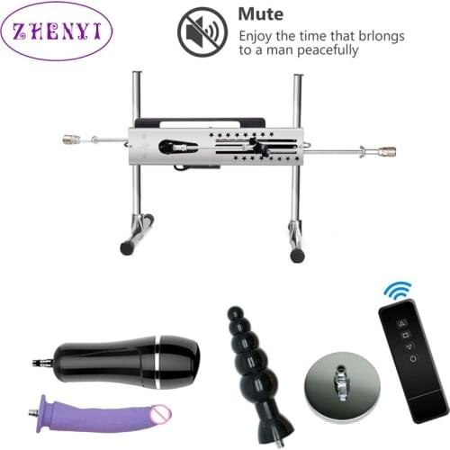New Large Sex Machine Remote Control Vibrator Toys For Women And Men Powerful Automatic Retractable Love Machine With Dildo