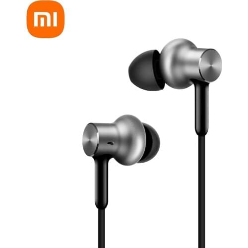 Original Xiaomi Mi In-Ear Hybrid Pro HD Earphone With Mic Noise Cancelling Mi Headset with MIC for Huawei Redmi 4 Mobile Phones