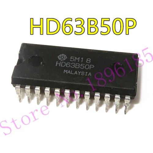 1pcs/lot HD63B50P HD63B50 HD63850 DIP-24 In Stock