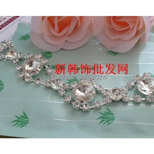 10 yards Wholesale 888 Crystal Rhinestone Chain Trimming In Bulk