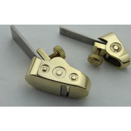 2pcs various size Mini plane, violin/cello woodmaking tools, Copper Metal