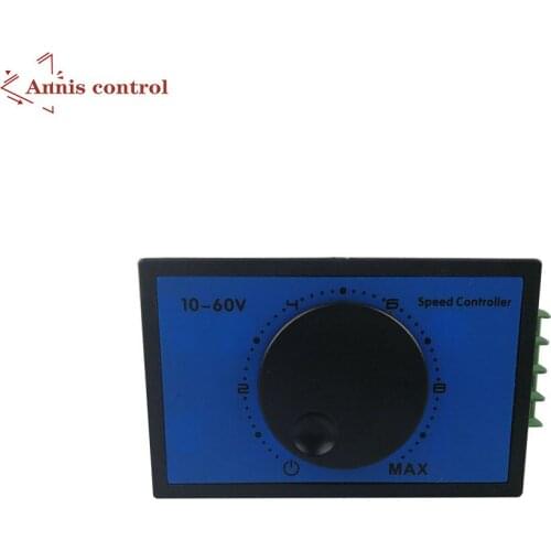 DC 10-60V 12V 24V 48V 20A PWM DC Motor Speed Controller Soft Start Switch