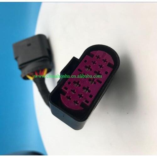 Free shipping 14-9 Pin Xenon Headlamp Headlight Connector Adapter 1J0 973 737/1J0 973 835