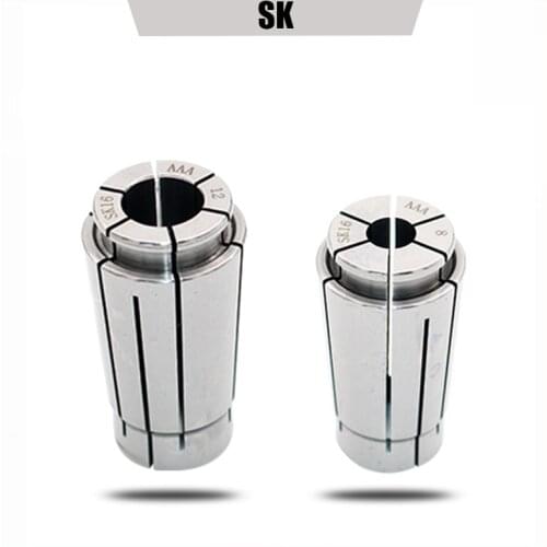 CNC SK Collet Shuck SK10 SK16 High Precision 0.005 0.008 Lathe Milling Cutter Chuck Collet Tool Holder 2-10mm Drilling Machine