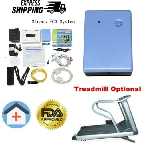 CONTEC 8000s WiFi Wireless 12-Lead STRESS TEST SYSTEM EKG MACHINE WiFi software Promotion Price Factory Sale