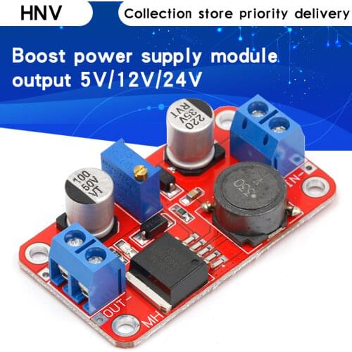 DC DC boost power supply module XL6019 voltage stabilized power supply module output 5V/12V/24V adjustable