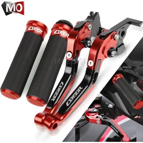 For Honda CB190R CB 190R 190 R CB190 R 2015-2018 2016 2017 Motorcycle Accessories CNC Brake Clutch Levers Handlebar Hand Grips