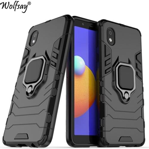 For Samsung Galaxy A01 Core Case Armor Magnetic Suction Stand Full Edge Cover For Samsung A01 Core Case Cover Samsung A01 Core