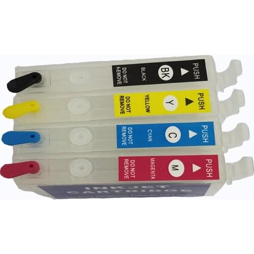 Einkshop for Epson 202 202XL Refillable Ink Cartridge for Epson XP-5100 WorkForce WF-2860 Drucker Keine Chip