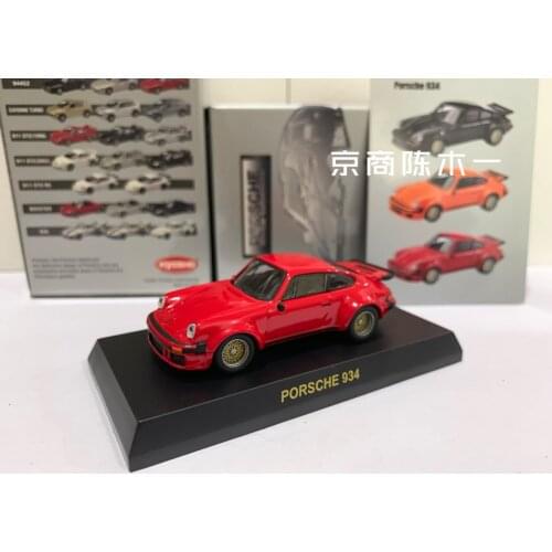 1/64 KYOSHO Porsche 934 LM F1 RACING Collection of die-cast alloy car decoration model toys