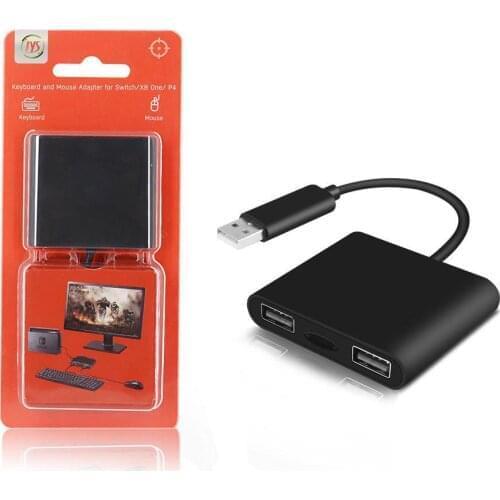 Keyboard and Mouse Converter for Nintendo Switch for Xbox One PS4 Pro Keyboard Converter Adapter Converter Hub