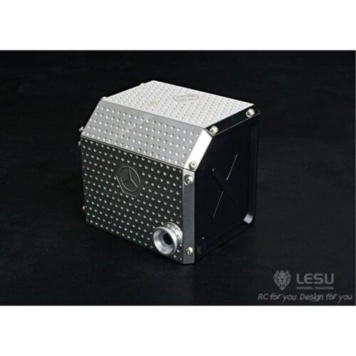 LESU Metal Exhaust Box A for 1/14 MAN Bz 1851 RC Tractor Truck Tmy TH02316